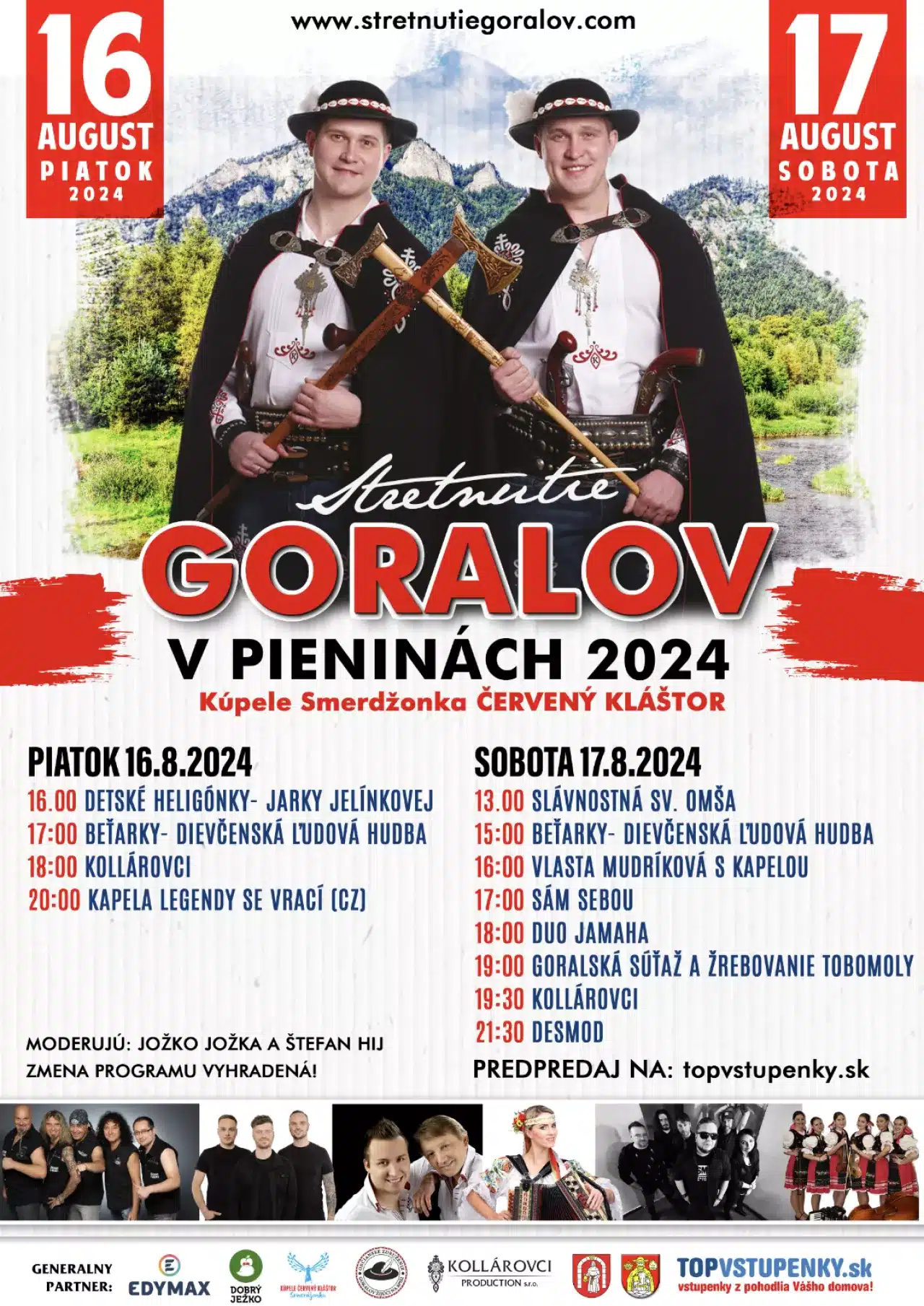 Pieniny - Stretnutie Goralov 2024